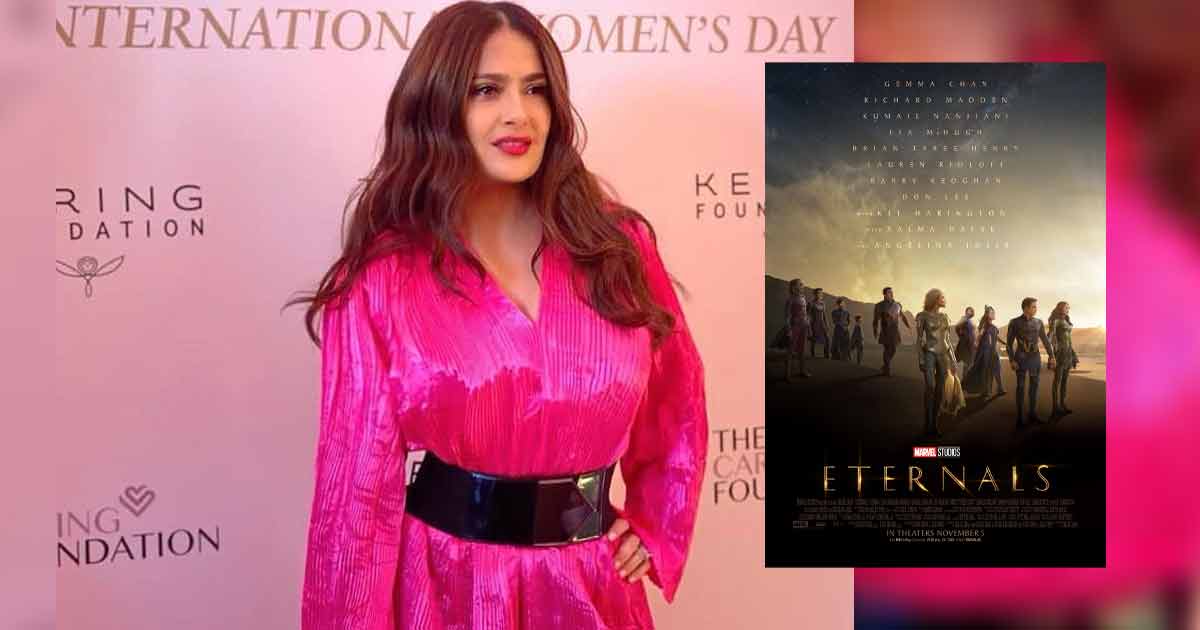 Salma Hayek is 'grateful' 'Eternals' is her first superhero movie