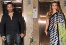 Salman Khan & Iulia Vantur Spotted At Ramesh Taurani's Diwali Bash