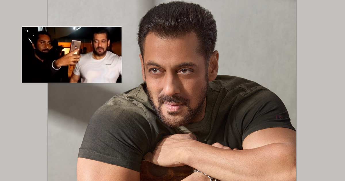 Salman Khan Says ‘Naachna Band Kar’ To A Fan Trying To Click A Selfie With Him!