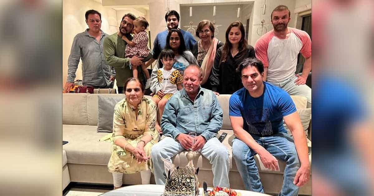 Salman's birthday wish for 'dad' Salim Khan is packed with family love