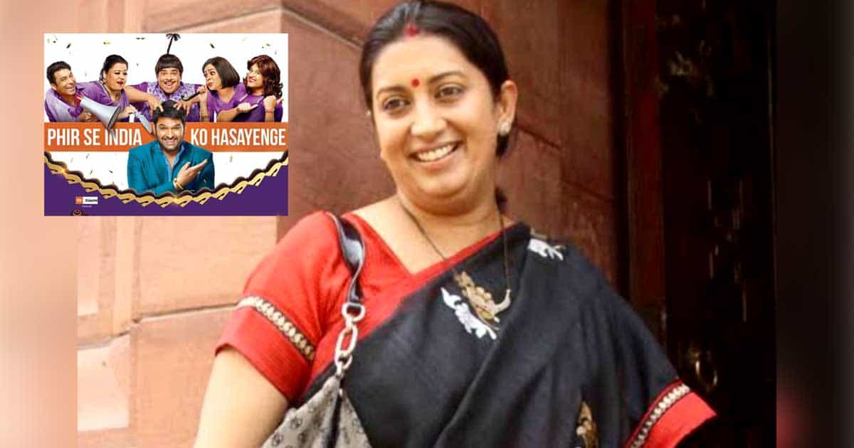 Smriti Irani Wasn't Allowed To Enter The Kapil Sharma Show Set, Check Out The Reason Here!