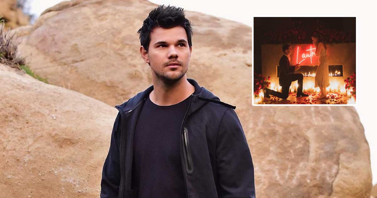 Taylor Lautner Pops The Question; Is Now Engaged To Tay Dome