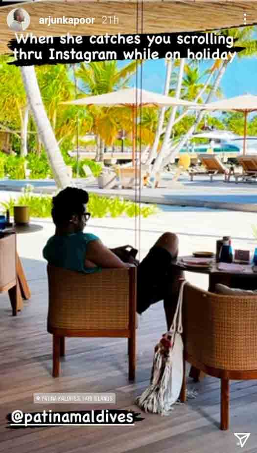 Are Arjun Kapoor & Malaika Arora Vacationing Together In Maldives? Pics Show The Beachy Shores Sans The Other