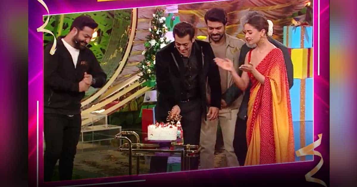 'Bigg Boss 15': Salman Khan celebrates pre-birthday bash with 'RRR' team