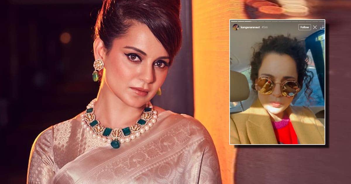 Kangana Ranaut's Car Gets Attacked By A Mob In Punjab, Read On!