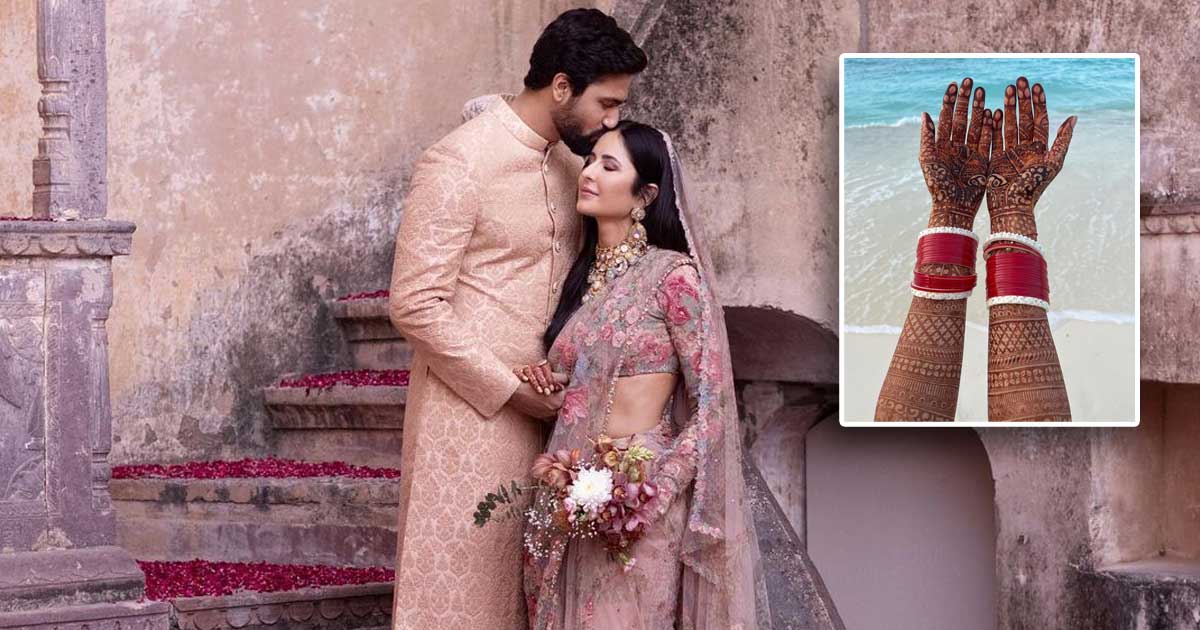 Katrina Kaif shares glimpse of beachy honeymoon, shows mehendi-adorned hands