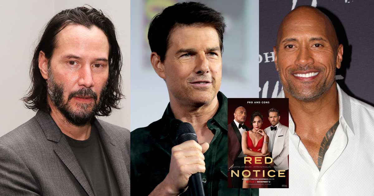 Keanu Reeves & Tom Cruise Are On Dwayne Johnson's Wishlist For The Red Notice Sequel