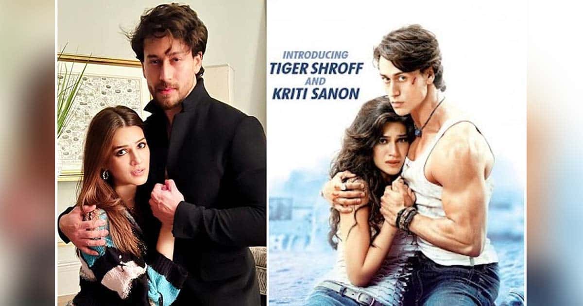 Kriti Sanon & Tiger Shroff Recreate 'Heropanti' Pose - Check It Out!