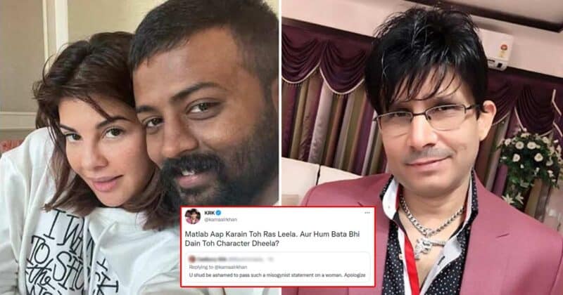 KRK Passes A Cheap Remark On Jacqueline Fernandez, Calls Her ‘Gold