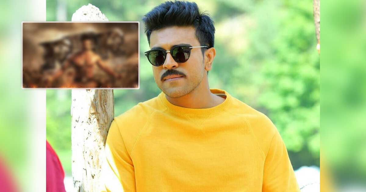 Ram Charan's new poster from 'RRR' is all muscle and action