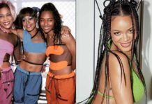 Remember When Rihanna Clapped Back At TLC By Making Their T*pless Pictures Public