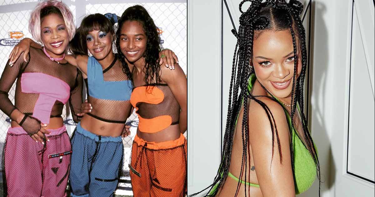 Remember When Rihanna Clapped Back At TLC By Making Their T*pless Pictures Public