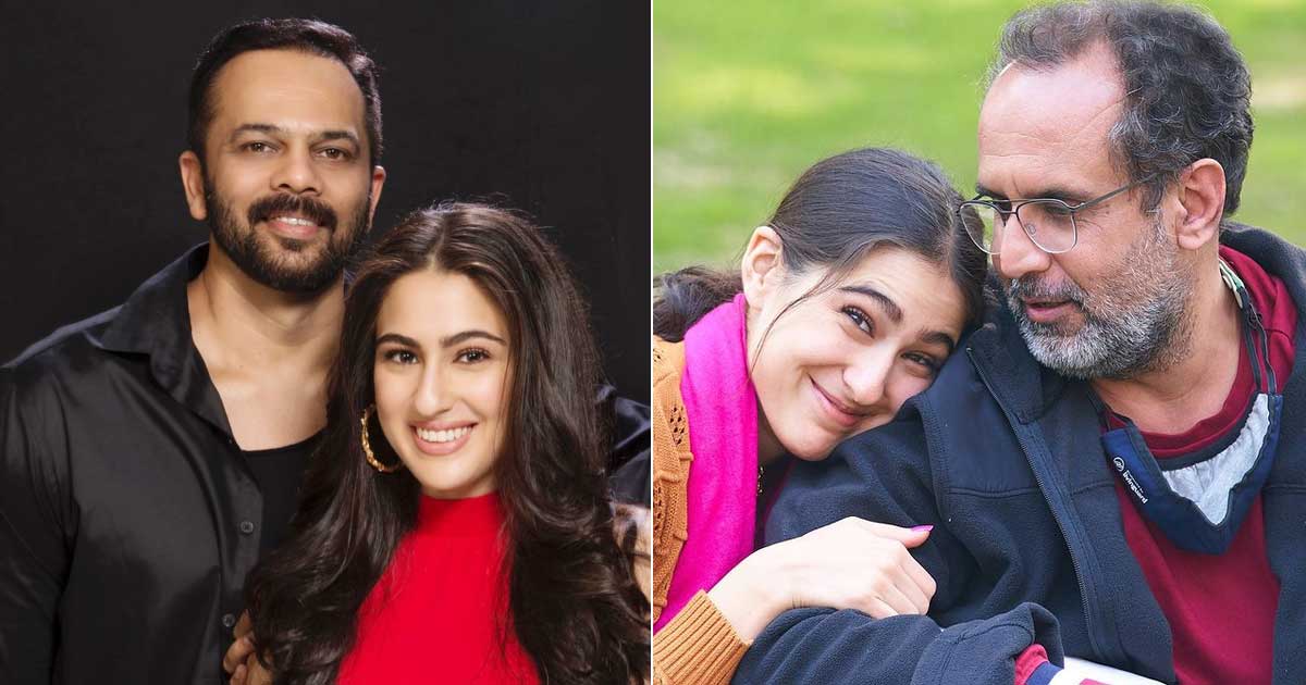  Sara Ali Khan Shares Photographs Of Rohit Shetty & Aanand L Rai While Writing A Sweet Message For The Directors