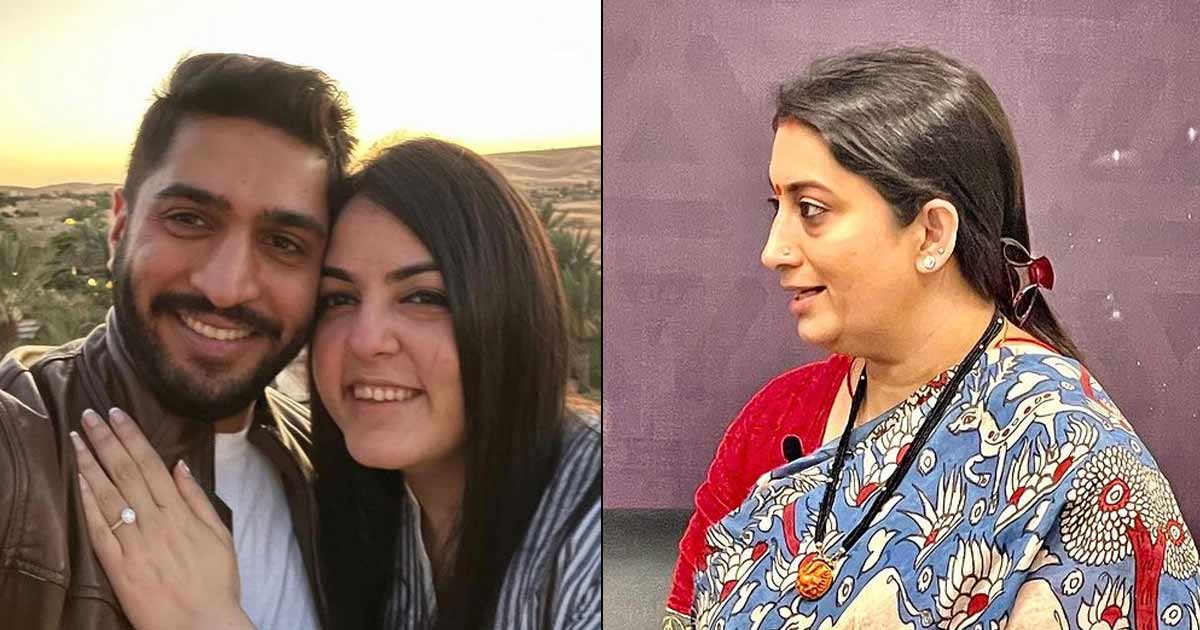 Smriti Irani 'Warns' Her To-Be Son-In-Law Arjun Bhalla For Getting To Her Daughter Shanelle