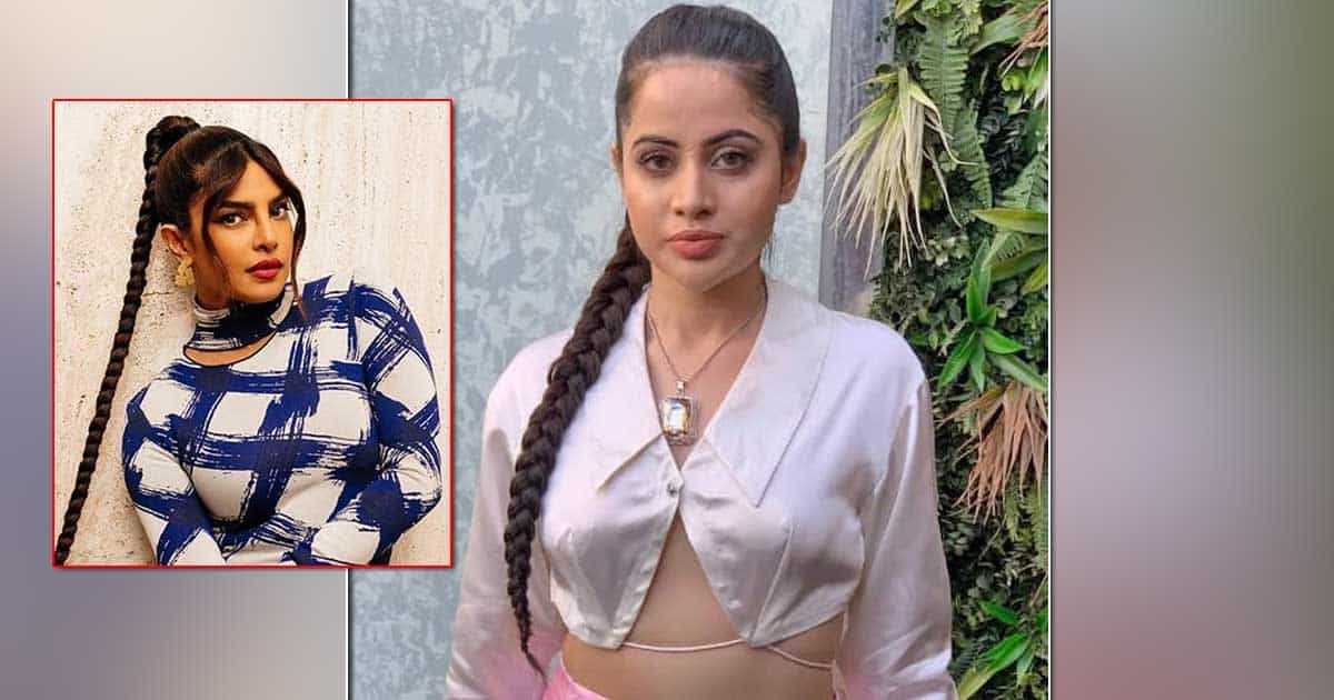 Urfi Javed Pulls Off Another Bold Outfit & This One Has A Priyanka Chopra Twist