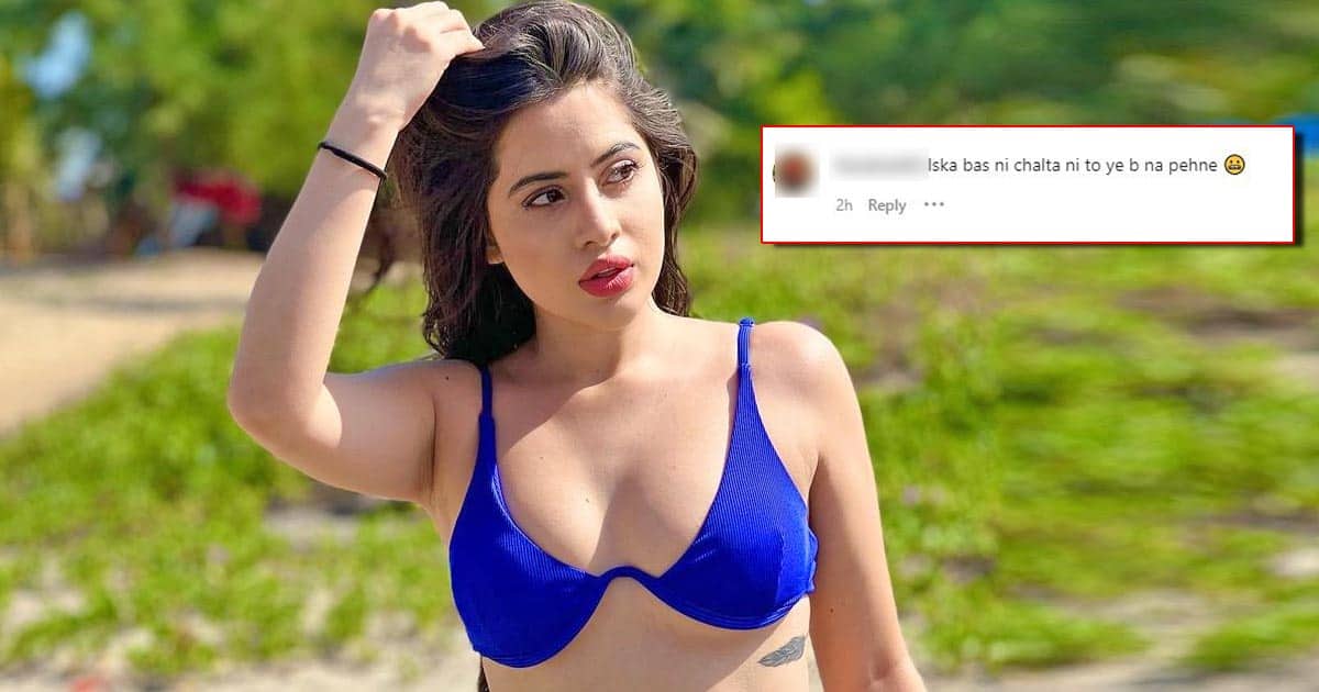 Urfi Javed Receives Massive Backlash Over Her Revealing Blue Bikini!