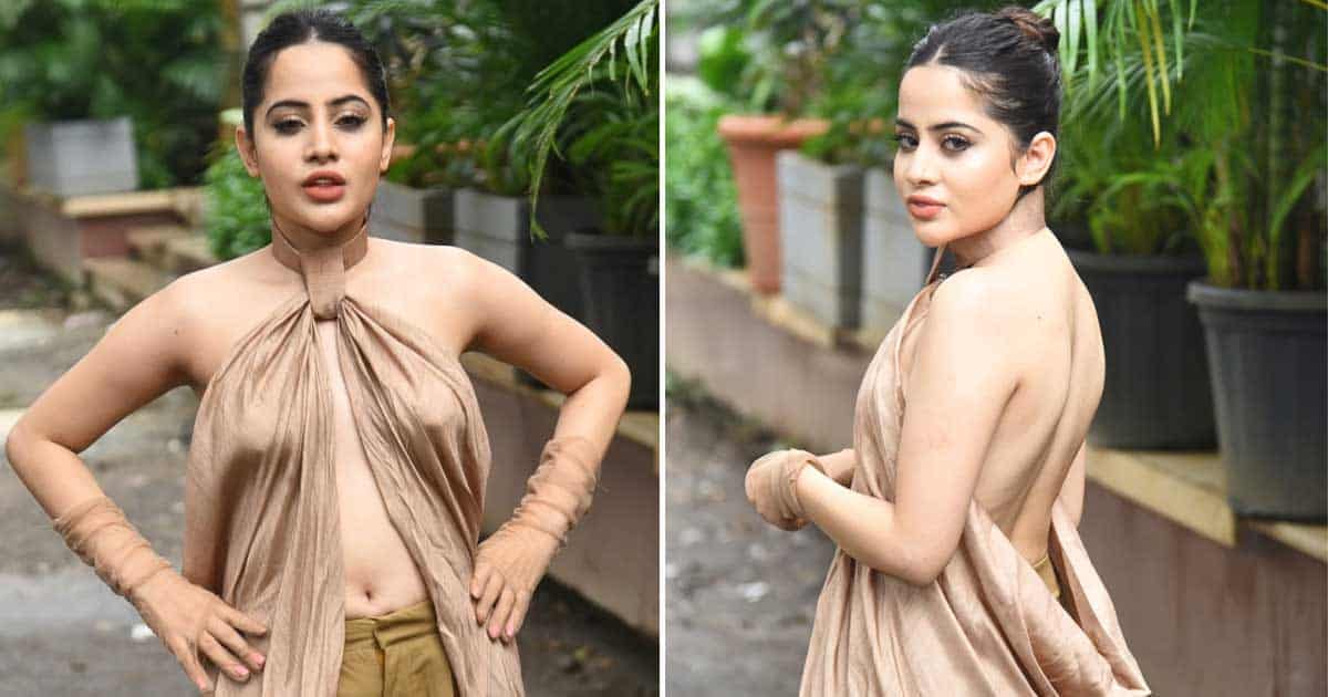 Urfi Javed Rocks A Plunging Neckline Backless Top, Gets Brutally Trolled Yet Again, Check Out