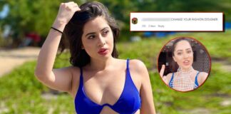 Urfi Javed Wears A Net Over Blue Bikini As She Asks ViewersTo F**k Off – Watch
