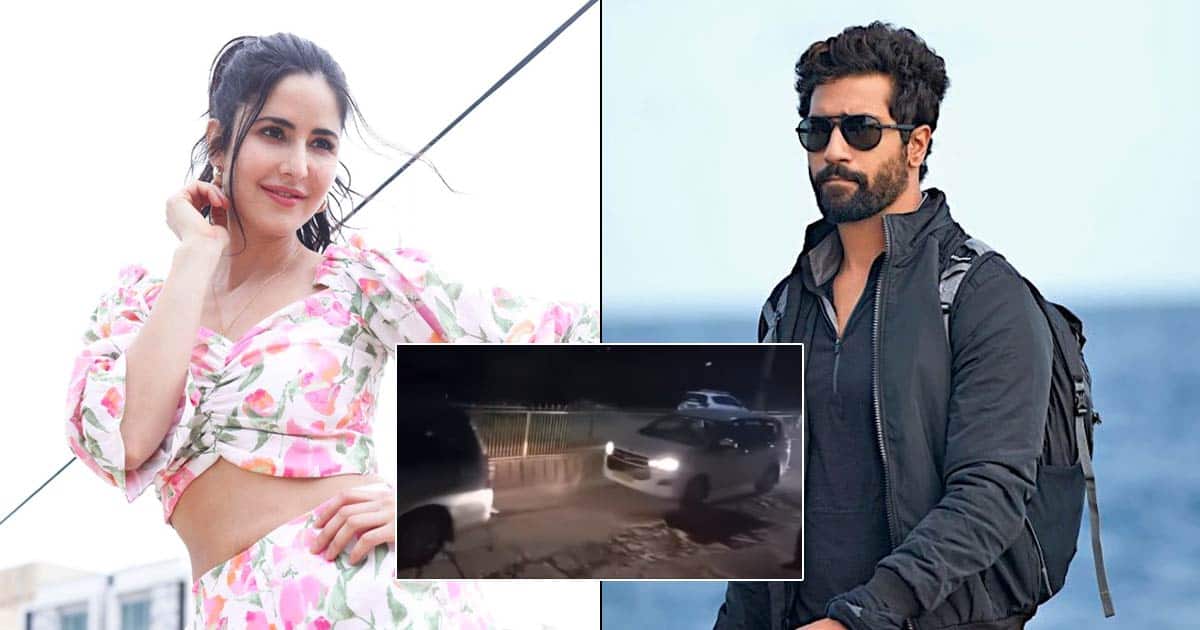 Viral Video: Vicky Kaushal, Katrina Kaif Leave Jaipur Airport With 15 Luxurious Cars & It’s No Less Than A Filmy Scene!