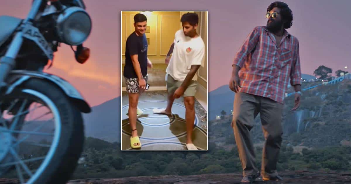 Allu Arjun Wildfire Continues; These 2 Cricketers Imitate Srivalli's Hook Step!