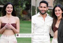 Ananya Panday Mercilessly Trolled Over Wearing A Tiny Blouse During Winters!