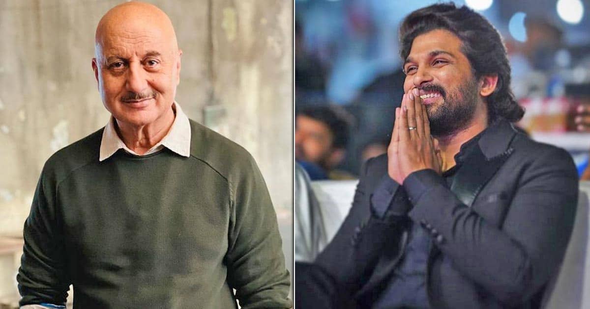 Anupam Kher Shows Out His Desire To Work With Allu Arjun Soon!