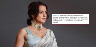 Jharkhand Congress MLA Objectifies Actress Kangana Ranaut As He Promises To Make Roads Smoother Than Her Cheeks - Check It Out