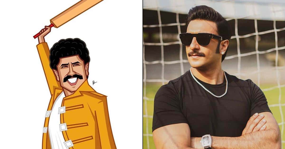 Ranveer Singh Shares Quirky Digital Art That Blends Him With Kapil Dev & Freddie Mercury