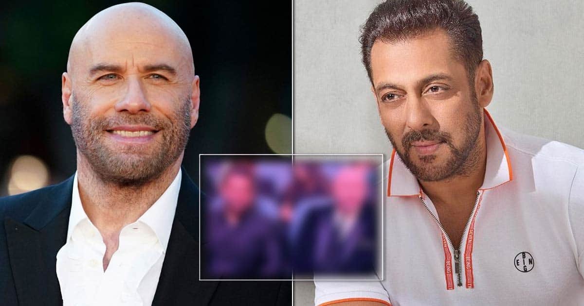 Salman Khan Fans Gets Excited As The Superstar Meets John Travolta