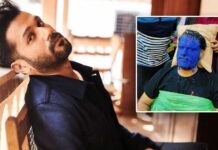 Sohum Shah preps for upcoming film, posts pic from prosthetic session