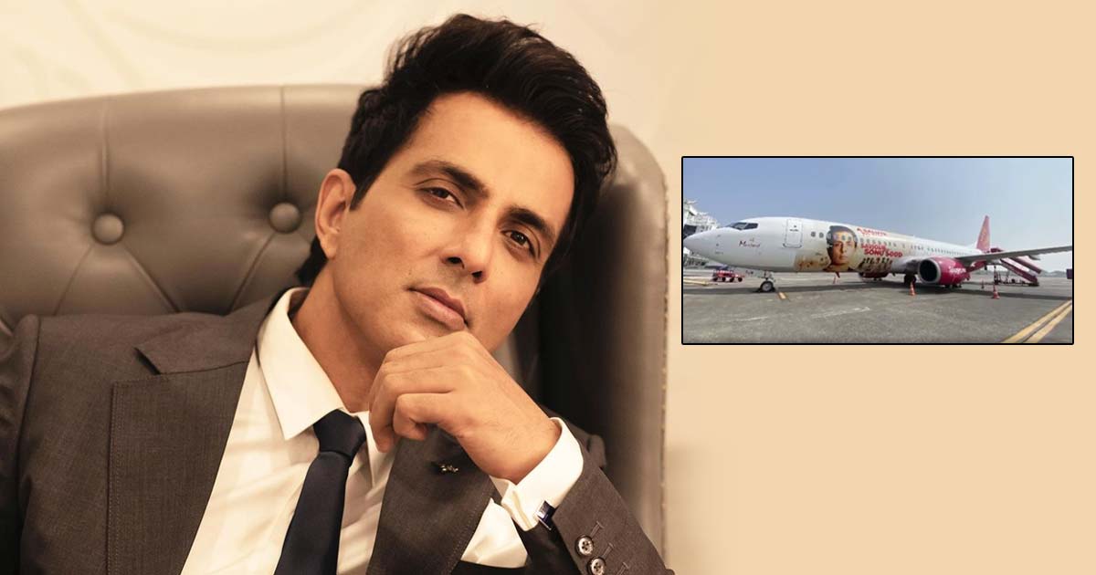 Sonu Sood Flies In Aircraft That Spice Jet Dedicated To His Humanitarian Work