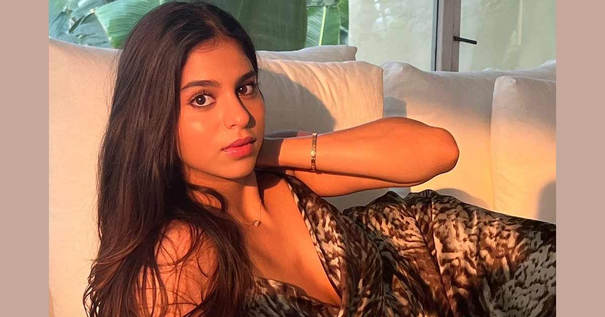 Suhana Khan Sets Social Media On Fire With Her New Animal-Print Cami Look Which Leave Your Jaws Open! - Check It Out