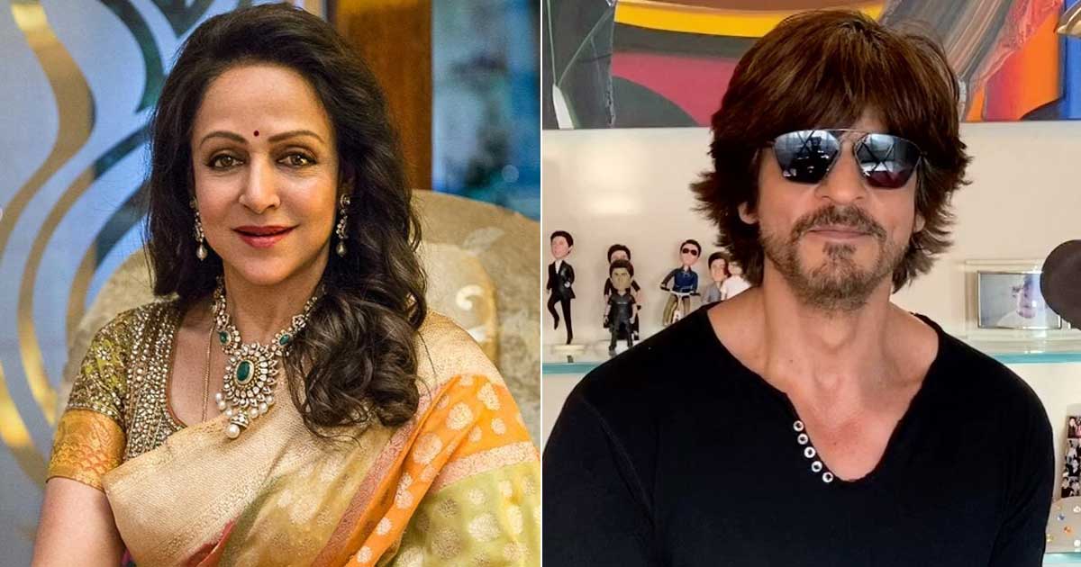 When Hema Malini Was Fed Up Of Shah Rukh Khan's Hair & The Way He Spoke During Their First Meet - Check It Out