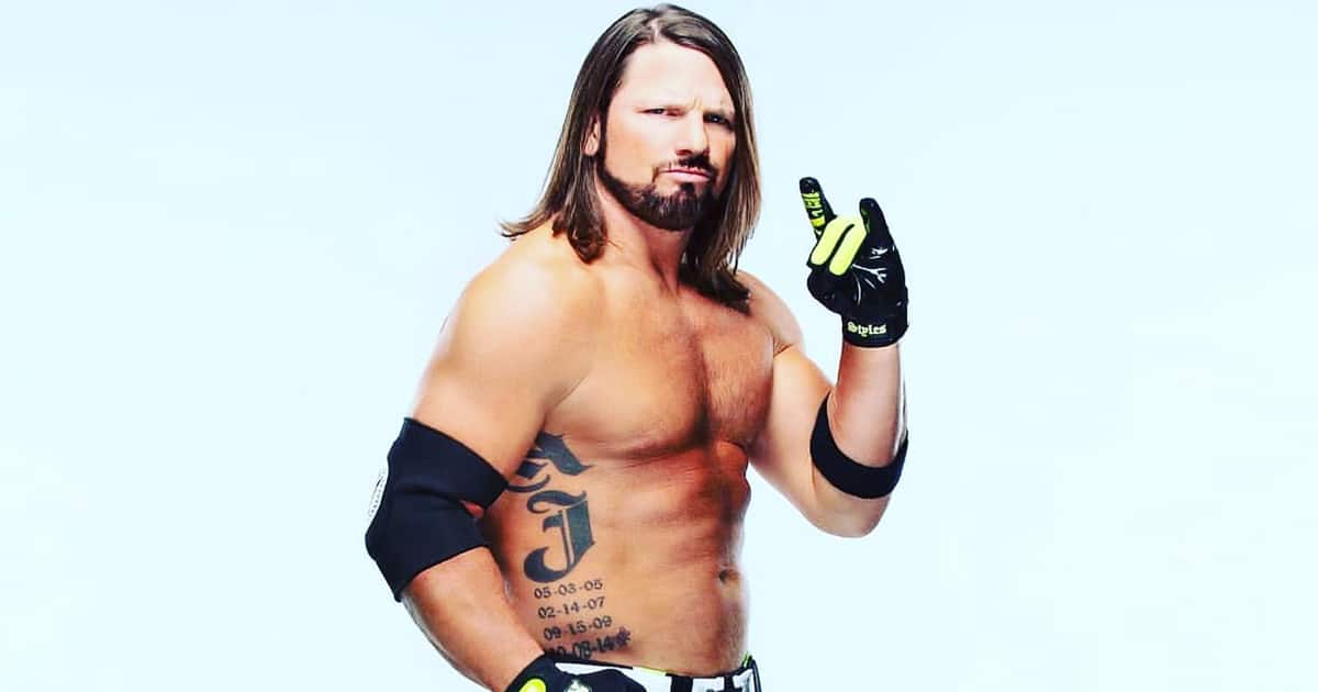 AJ Styles Signs A New Contract With WWE