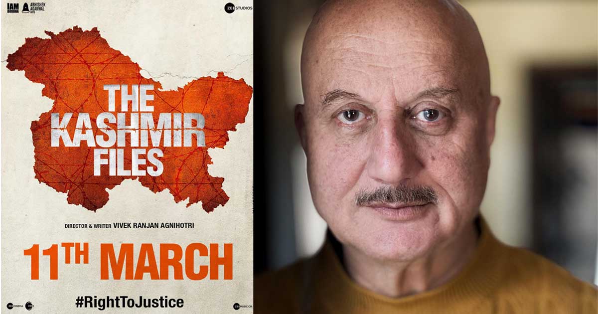 Anupam Kher's The Kashmir Files to release on 11th March 2022