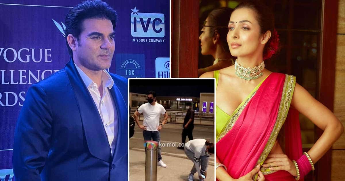 Arbaaz Khan Was Checking Out Malaika Arora's B*tt At Airport? – Know More