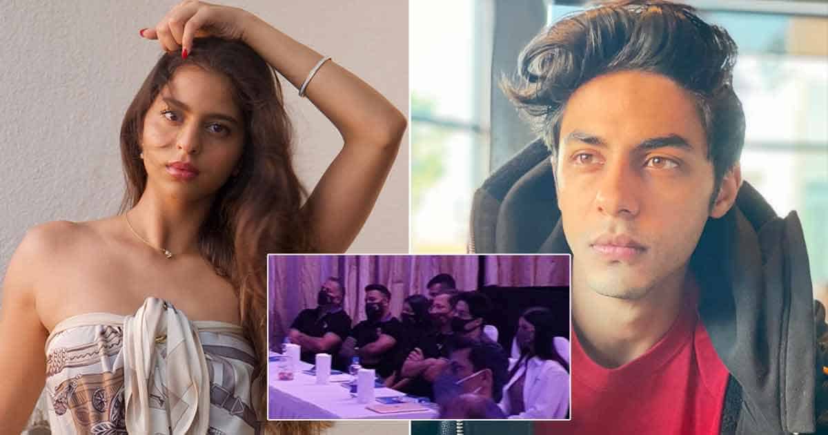 Aryan Khan Makes His First Appearance After Returning From Jail With Suhana Khan