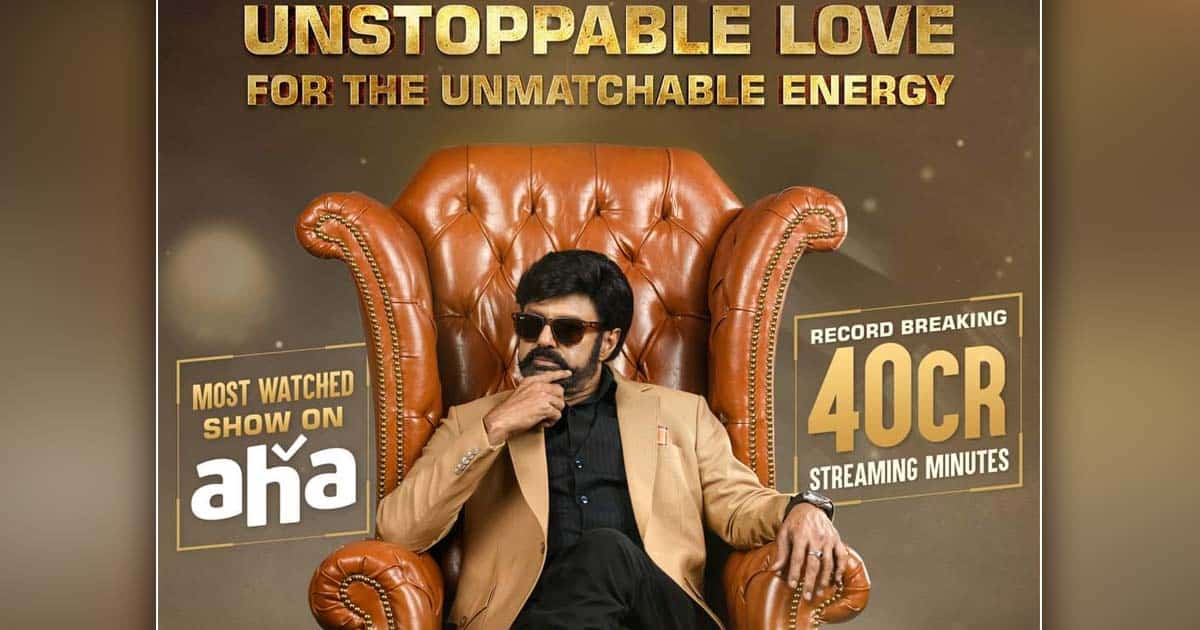 Balakrishna's 'Unstoppable' becomes most-watched Telugu OTT show