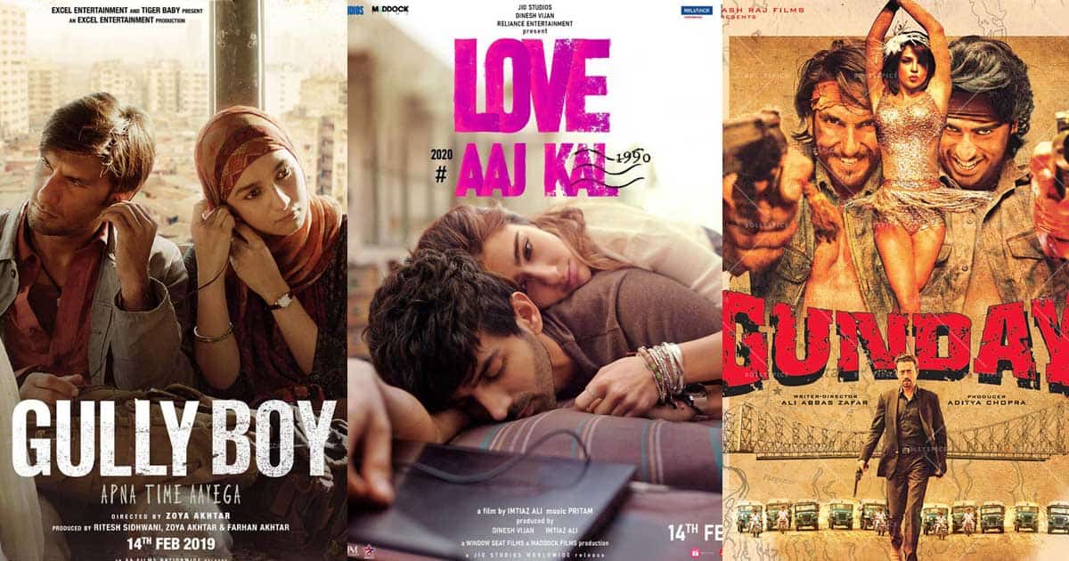 Gully Boy, Love Aaj Kal & Gunday - A Look At How Well Valentine's Has Went  For Bollywood At The Box Office