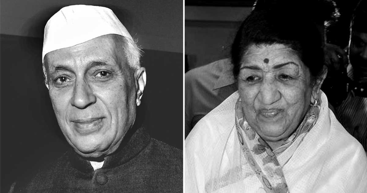 Did You Know? Lata Mangeshkar's Singing 'Ae Mere Watan Ke Logon' Made Former Prime Minister Jawaharlal Nehru Shed Tears