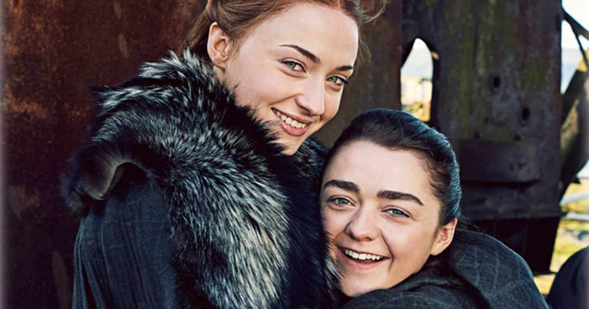 Did You Know? Sophie Turner & Maisie Williams Used To Lock Lips While Shooting Game Of Thrones & Here’s Why!