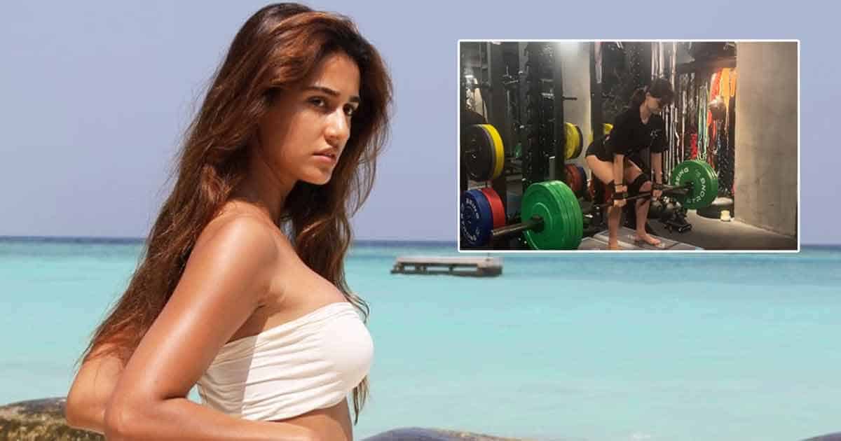 Disha Patani Lifts 80 kg Weights In New Workout Video, Here's How Fans Reacted!