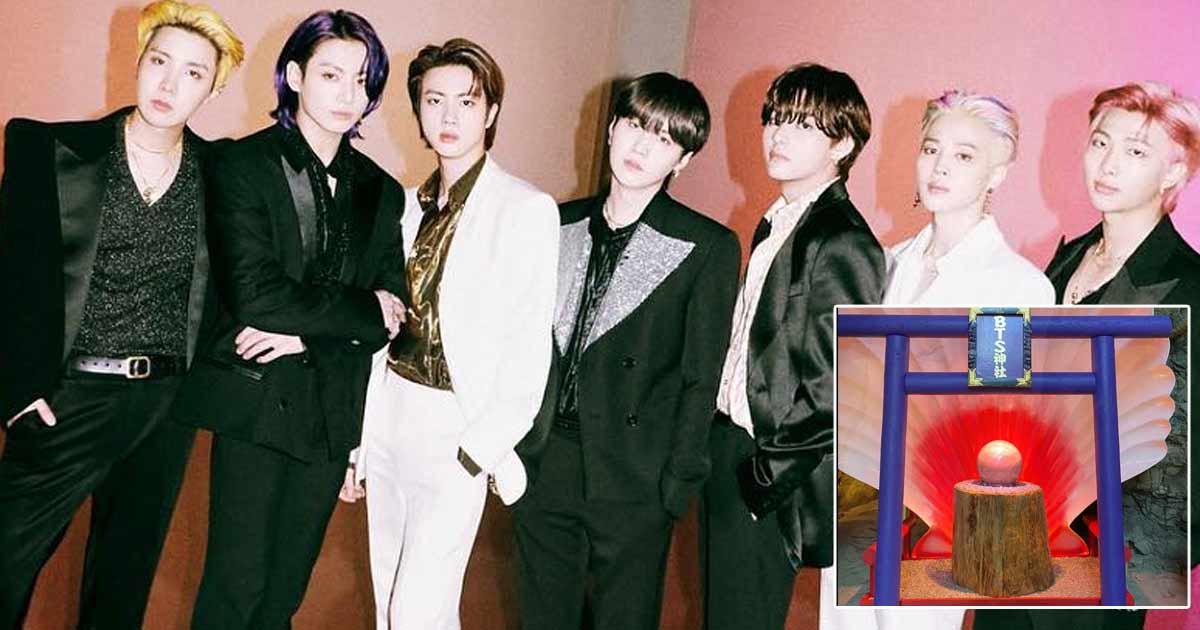 Korean BTS ARMY Express Displeasure Over A Shrine With Pictures OF The Boy Band Spread All Over It, Netizen Call It A Way Of Minting Money!