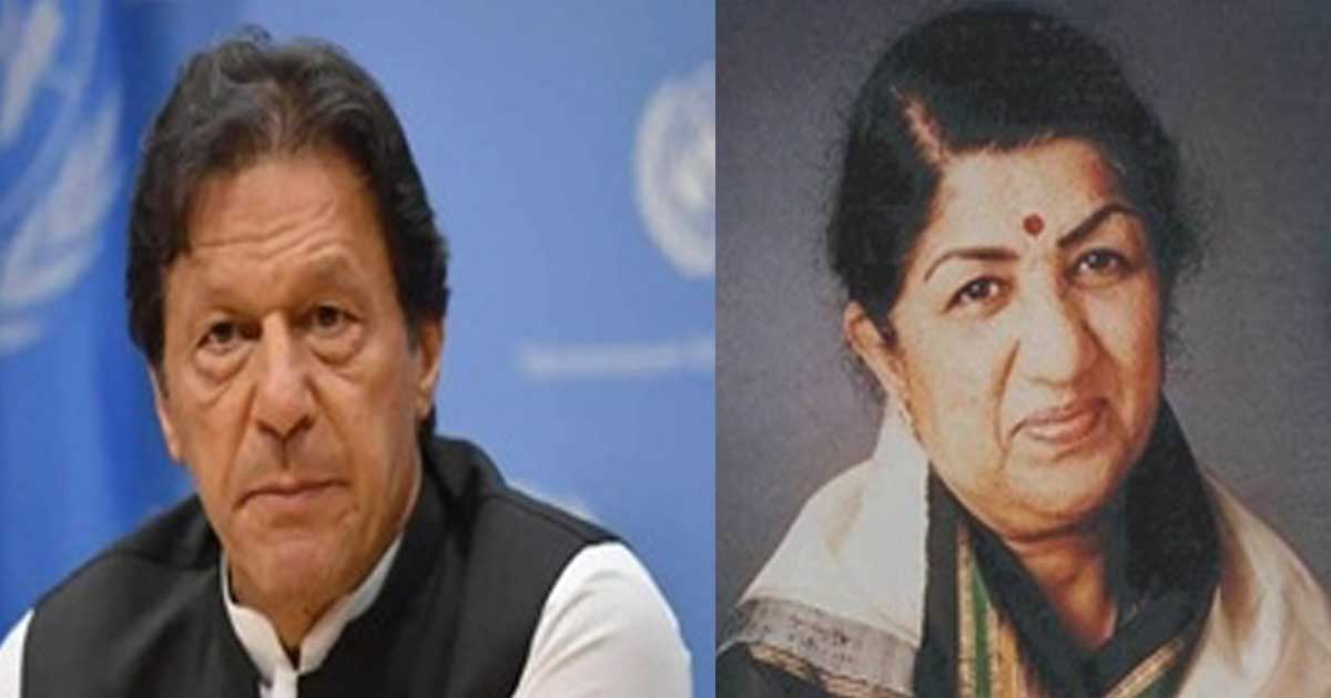 Pakistan PM Imran Khan Pays Tribute To Lata Mangeshkar, Says "Subcontinent Has Lost On Of The Great Singers The World Has Known"