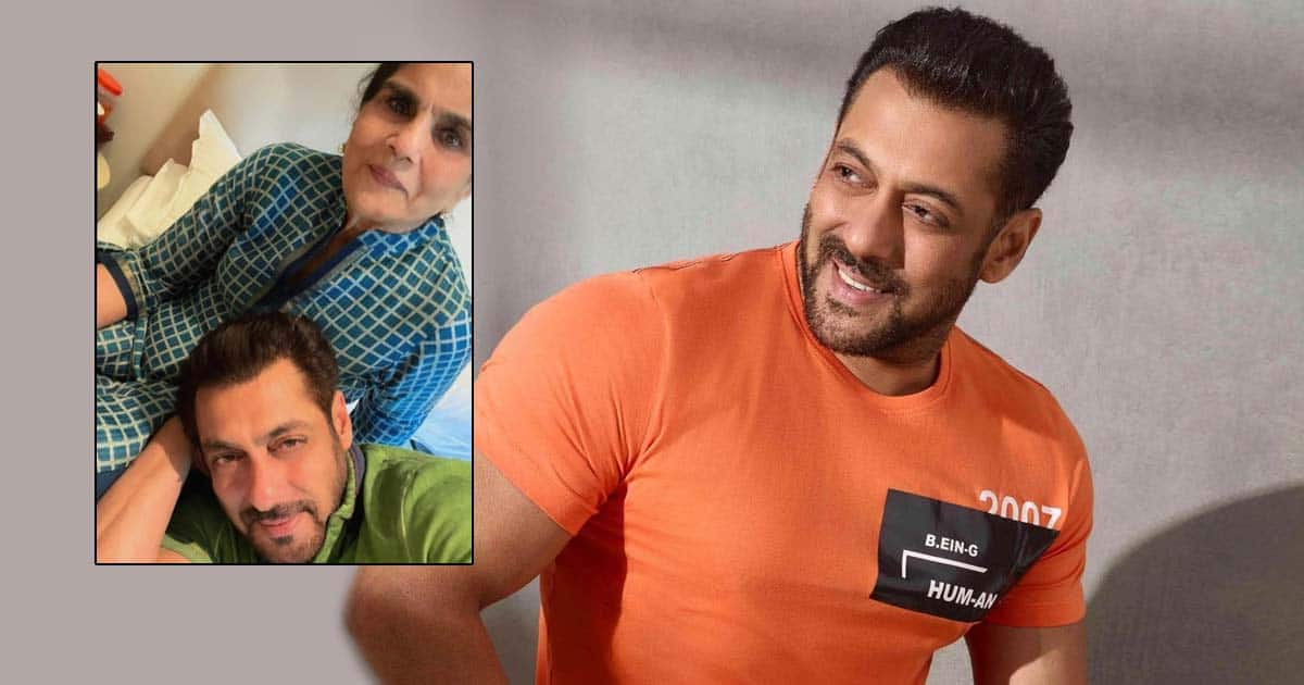 Salman Khan's 'jannat' is in mum Salma's 'godh'