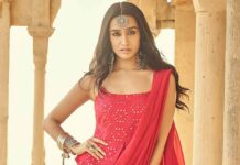 Shraddha Kapoor takes out time from her busy schedule to attend Luv Ranjan's wedding
