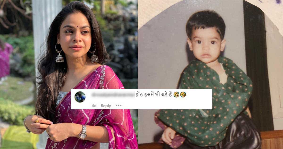 The Kapil Sharma Show Fame Sumona Chakravarti Trolled For Her Lips In Childhood Picture