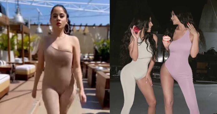 Urfi Javed With Her N*de One-Leg Jumpsuit Copies Kim Kardashian & Kylie