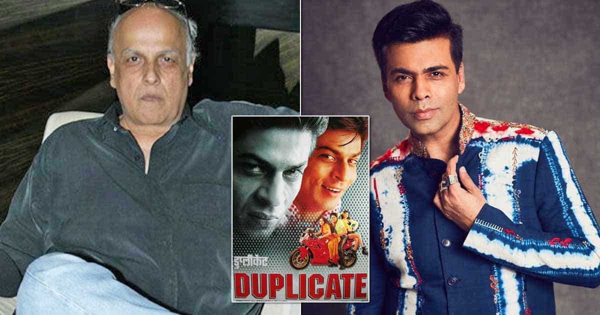 When Karan Johar Labeled Director Mahesh Bhatt A 'Careless' For Not Directing Father Yash's 1998 Release 'Duplicate' With Much Responsibility