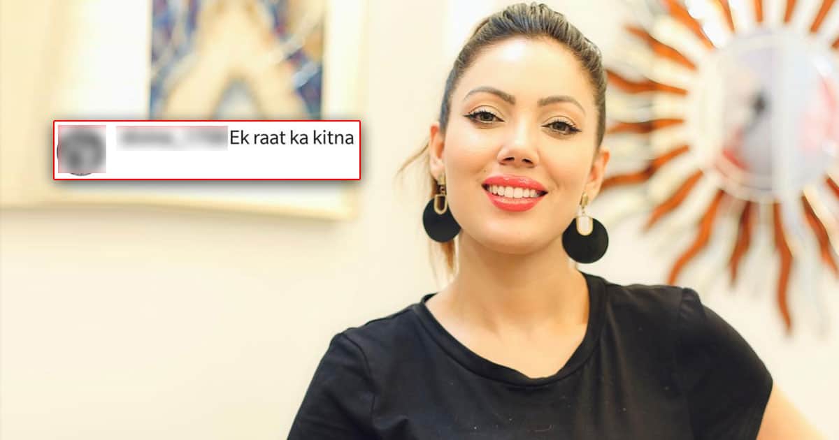 When Taarak Mehta Ka Ooltah Chashmah's Munmun Dutta Gave A Savage Reply To A Troll Who Asked Her A How Much Would She Charge For A Night!